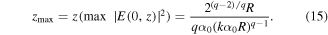 Equation (15)