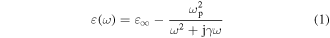Equation (1)