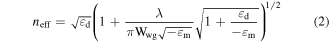 Equation (2)