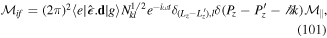 Equation (101)