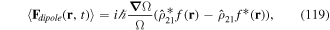 Equation (119)