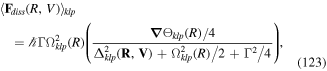 Equation (123)