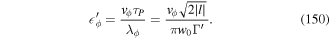 Equation (150)