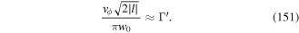 Equation (151)