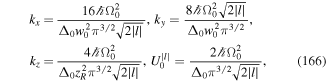 Equation (166)