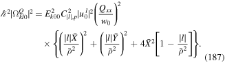 Equation (187)