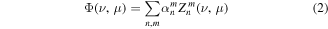Equation (2)