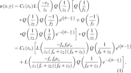 Equation (1)