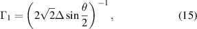 Equation (15)