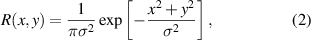 Equation (2)