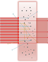 Compressive ghost imaging in scattering media guided by region of ...