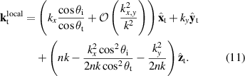 Equation (11)