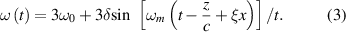 Equation (3)