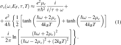 Equation (1)