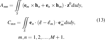 Equation (13)
