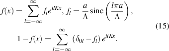 Equation (15)