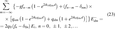 Equation (23)
