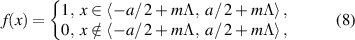 Equation (8)