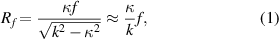 Equation (1)