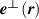 $\boldsymbol{e^ \bot }\left( \boldsymbol{r} \right)$