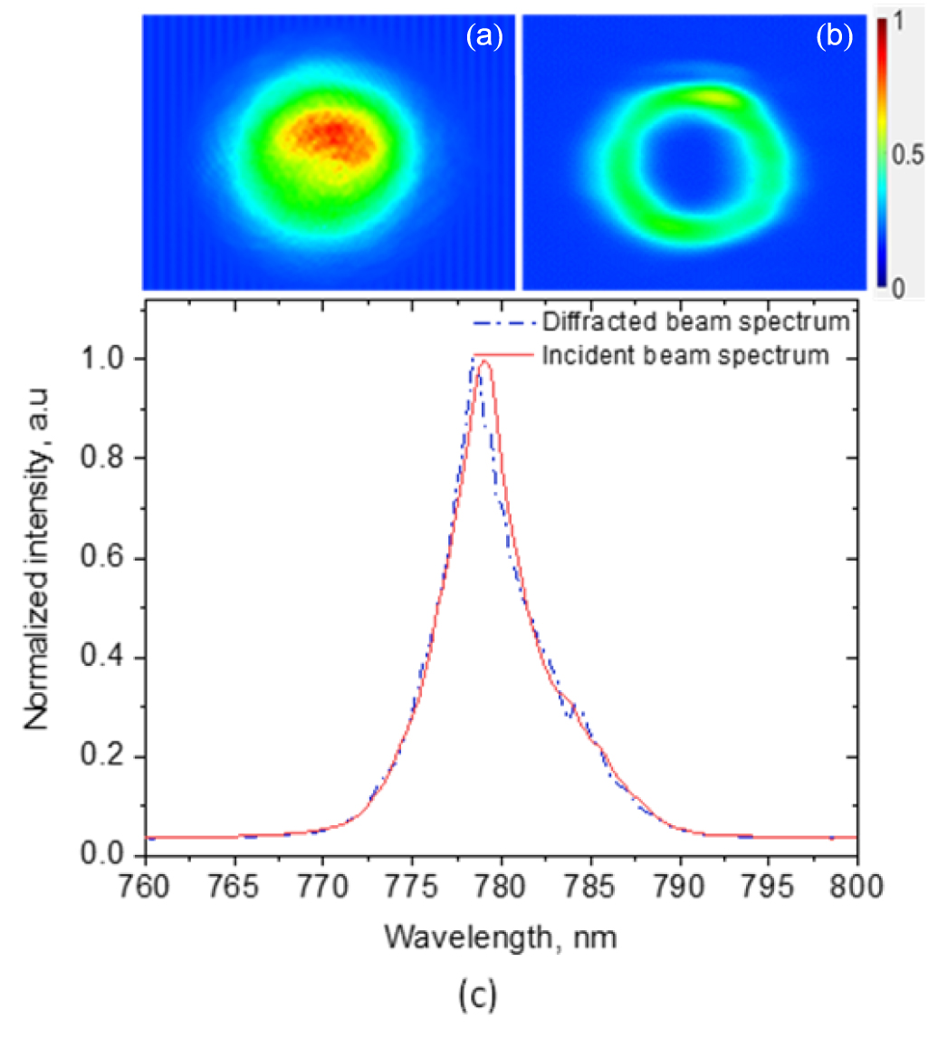 Versatile approach to laser beam shaping and analyzing by holographic ...