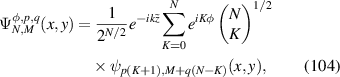 Equation (104)