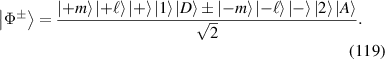 Equation (119)
