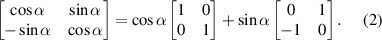 Equation (2)