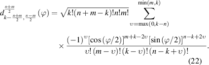 Equation (22)