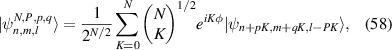 Equation (58)