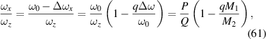 Equation (61)