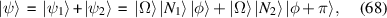 Equation (68)
