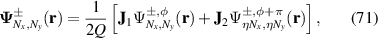 Equation (71)