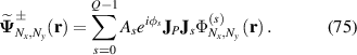 Equation (75)