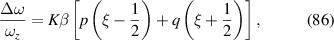 Equation (86)