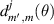 $d^{\,j}_{m^{^{\prime}},m}(\theta)$