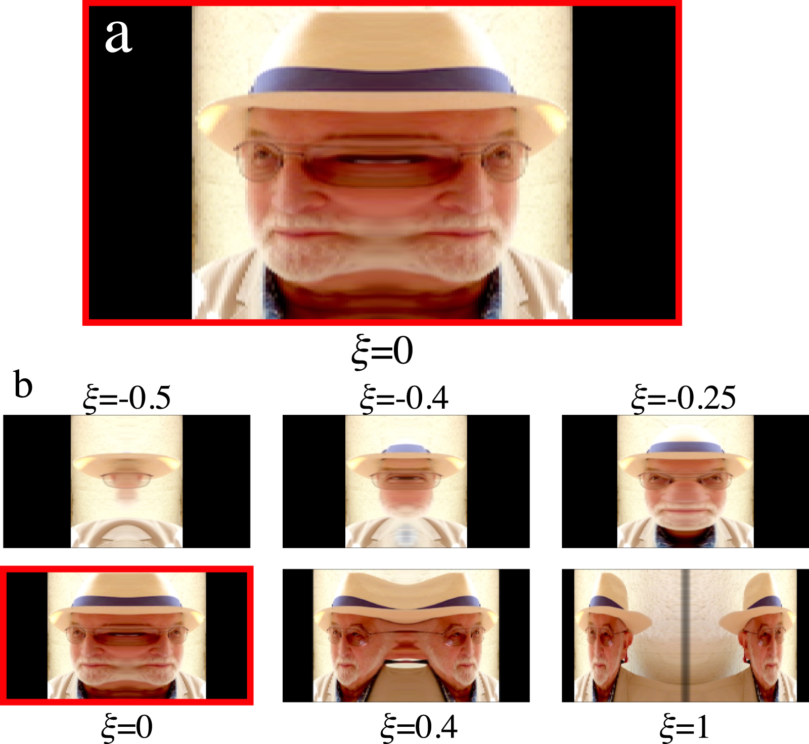Distorted mirror images organised by cuspoid and umbilic caustics ...
