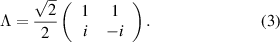 Equation (3)