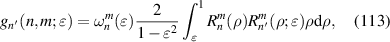 Equation (113)