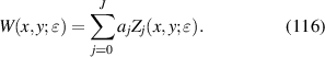Equation (116)