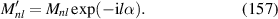 Equation (157)