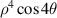 ${\rho ^4}\cos 4\theta $