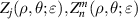 ${Z_j}(\rho ,\theta ;\varepsilon ),Z_n^m(\rho ,\theta ;\varepsilon )$