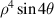 ${\rho ^4}\sin 4\theta $