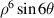 ${\rho ^6}\sin 6\theta $