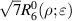 $\sqrt 7 R_6^0(\rho ;\varepsilon )$