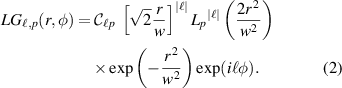 Equation (2)