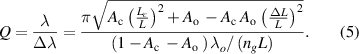 Equation (5)