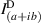 $I^{\mathrm{D}}_{(a+ib)}$