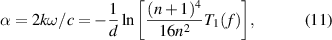 Equation (11)